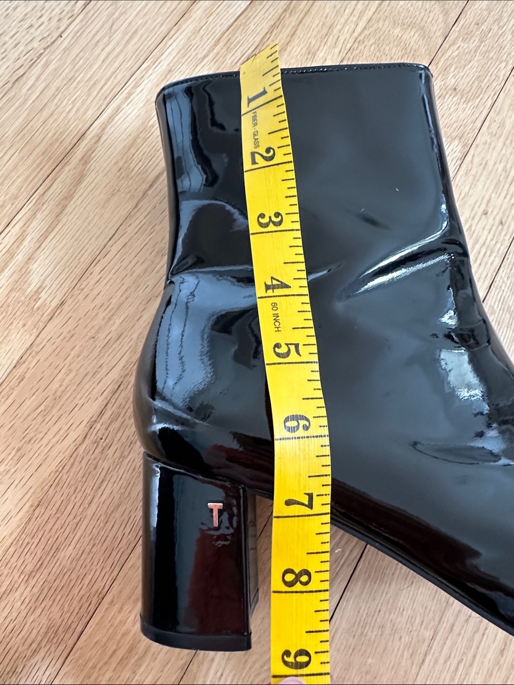 Ted Baker patent leather booties size 40 / 9 - Picture 12 of 13